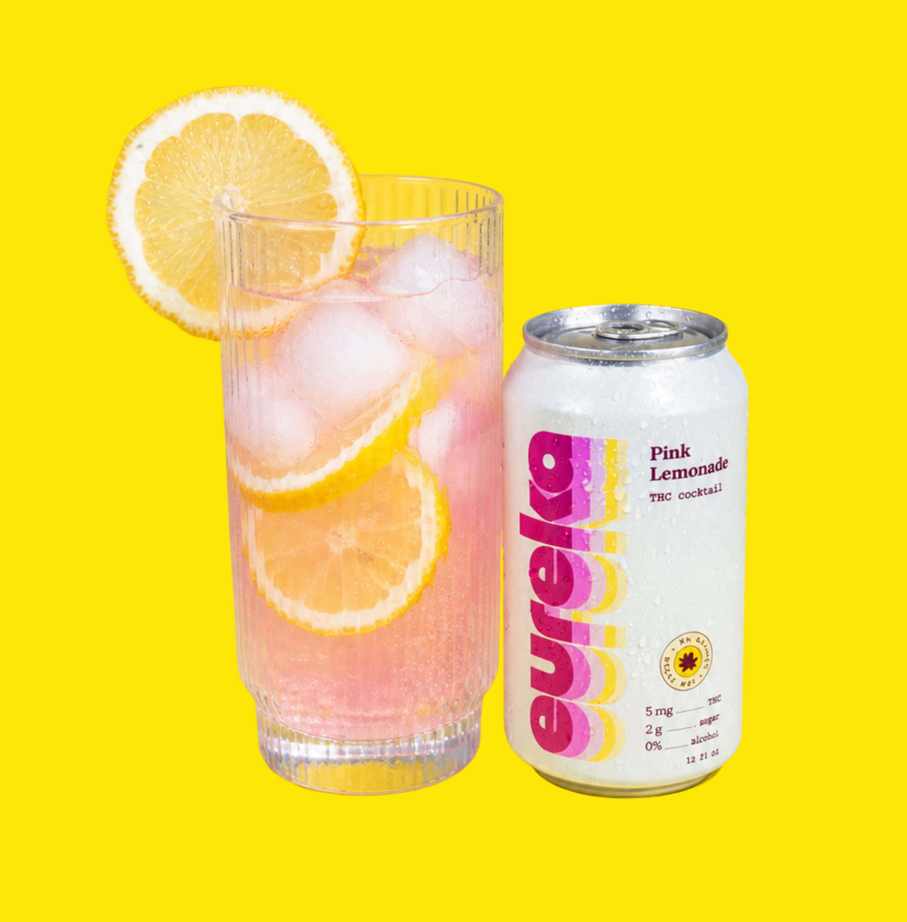 Pink Lemonade 5mg THC Cocktail 4-pk