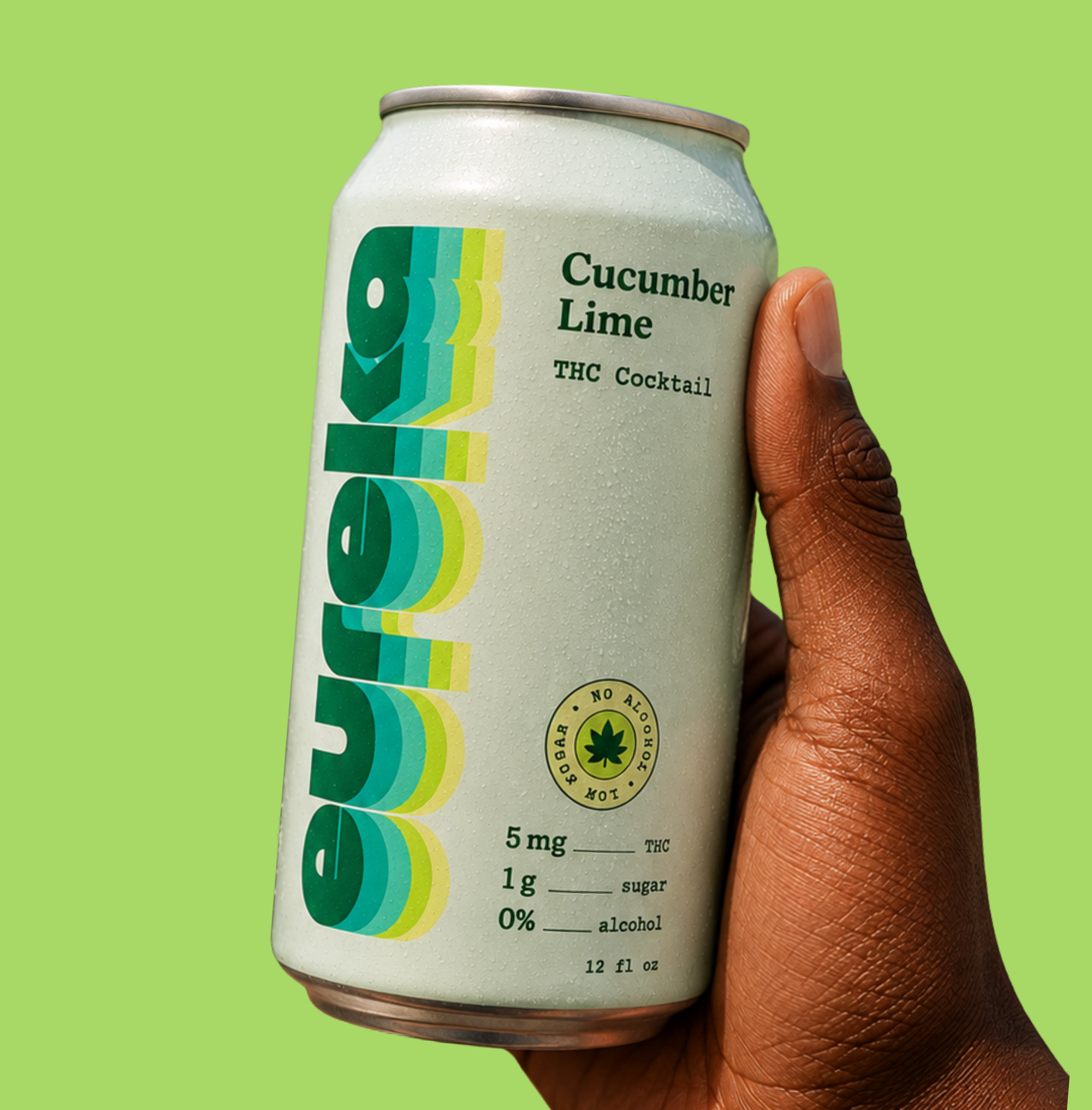 Cucumber Lime 5mg THC Cocktail 4-pk